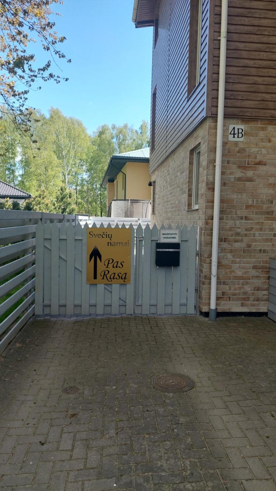 Pas Rasa Hotel Palanga Bagian luar foto
